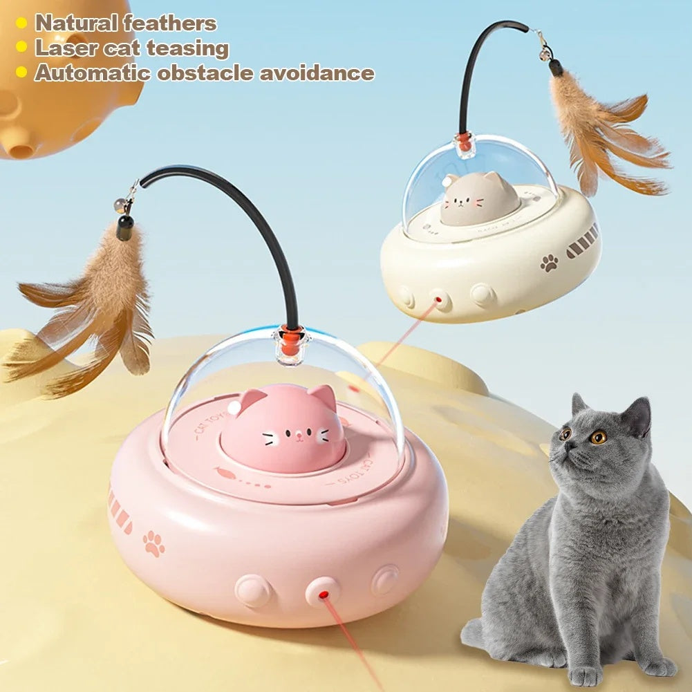 UFO Smart Cat Teaser Toy