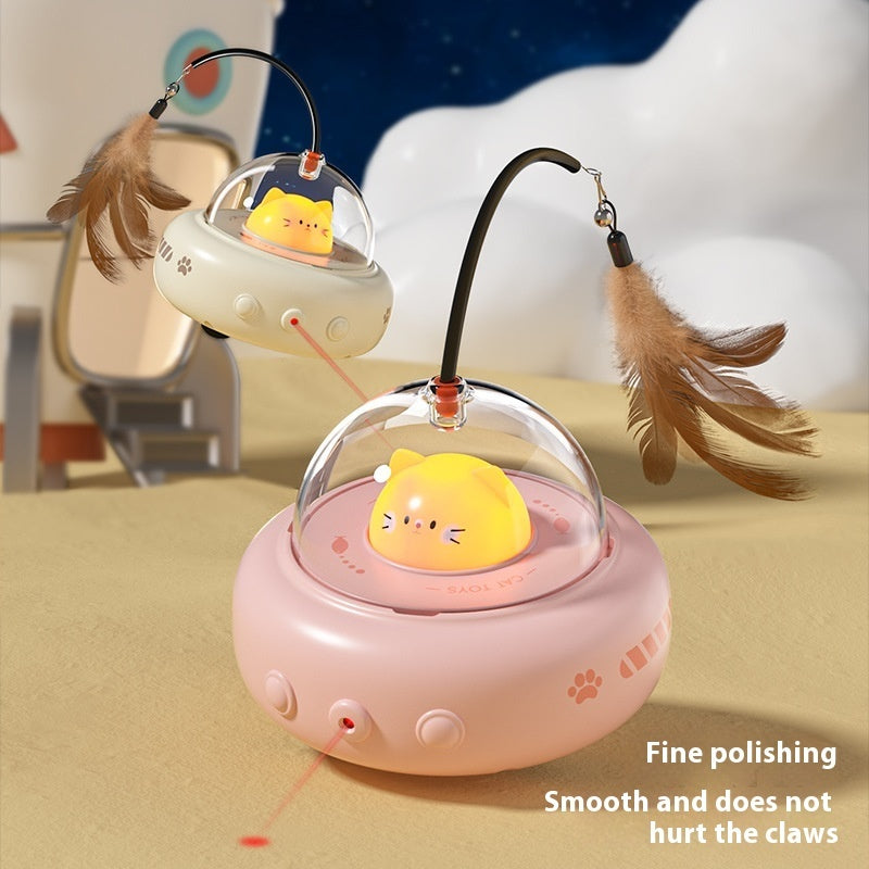 UFO Smart Cat Teaser Toy