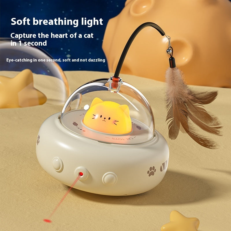UFO Smart Cat Teaser Toy