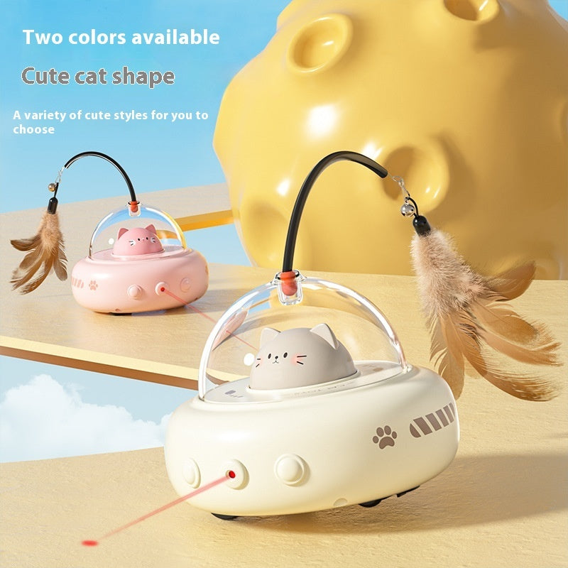 UFO Smart Cat Teaser Toy