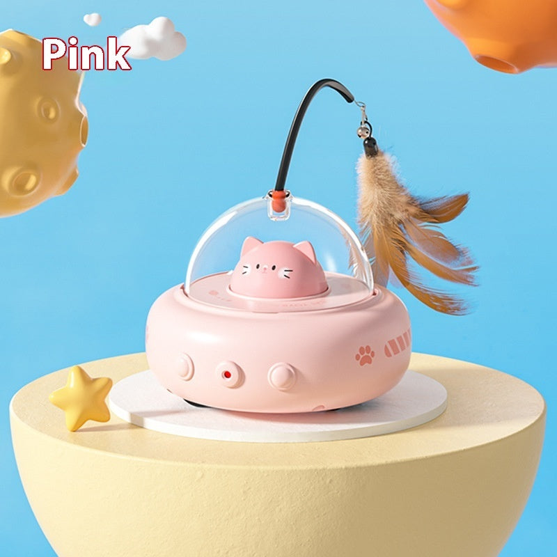 UFO Smart Cat Teaser Toy