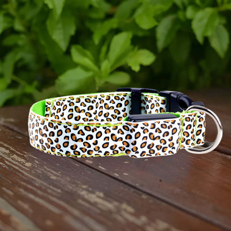 LED Leopard Collar