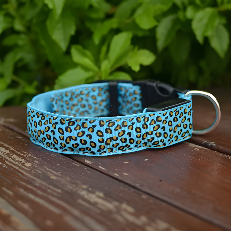 LED Leopard Collar